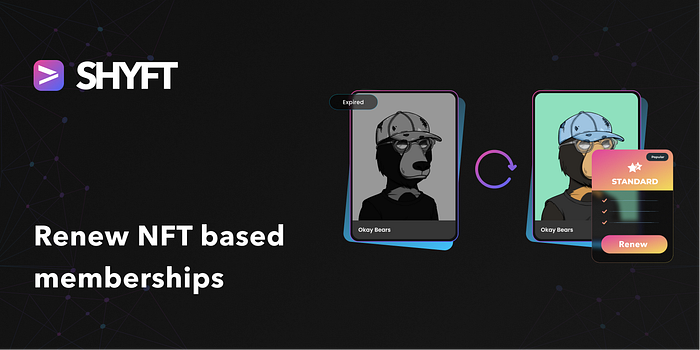 renew NFT based memberships