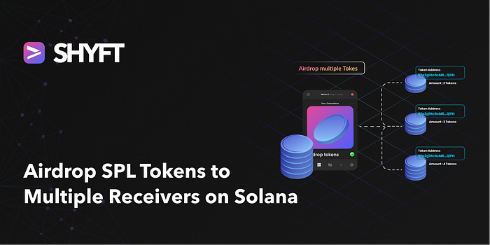 airdrop SPL token to multiple wallets on Solana